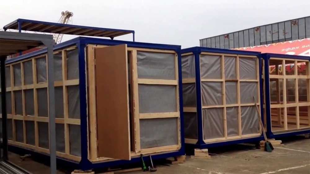 Блок-контейнер складской 6×3 м