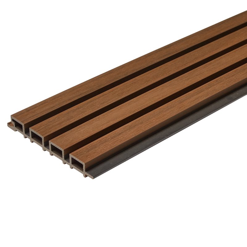 Фасадная реечная панель CM WALL DUAL TEAK, 26х219х3000