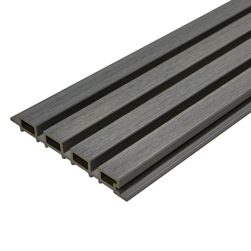 Фасадная реечная панель CM WALL, STONE GRAY, 26х219х3000